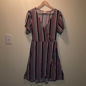 Bobbie Brooks Plus Size 2X Faux Wrap Dress